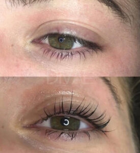 Wimperlifting resultaat voor een natuurlijke, krachtige oogopslag – Lash lift behandeling bij Divae in IJsselstein