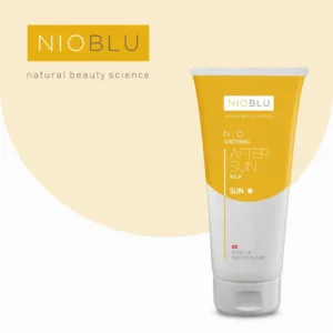 Nioblu Soothing Aftersun Milk voor hydratatie en verkoeling van de huid na zonblootstelling bij Divae IJsselstein.