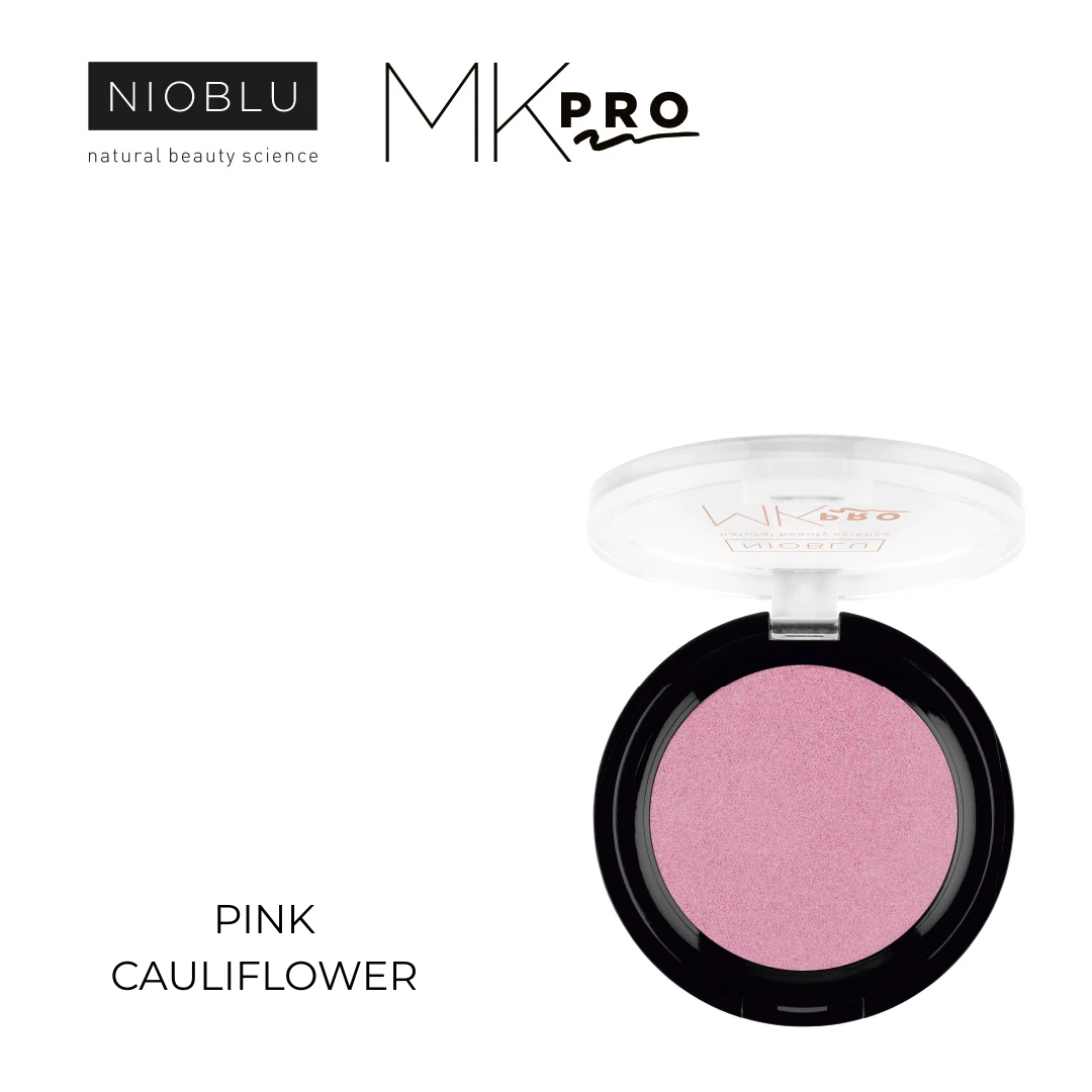 Nioblu Oogschaduw Pink Cauliflower: Zachtroze gloed - Divae. Nioblu Oogschaduw Pink Cauliflower voor een romantische en frisse oogopslag bij Divae in IJsselstein.