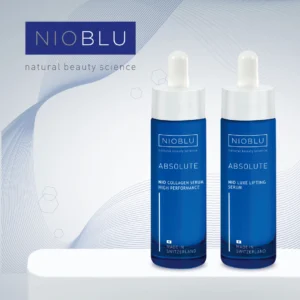 Nioblu Collageen Serum High Performance met acacia-collageen voor huidversteviging en anti-ageing bij Divae.