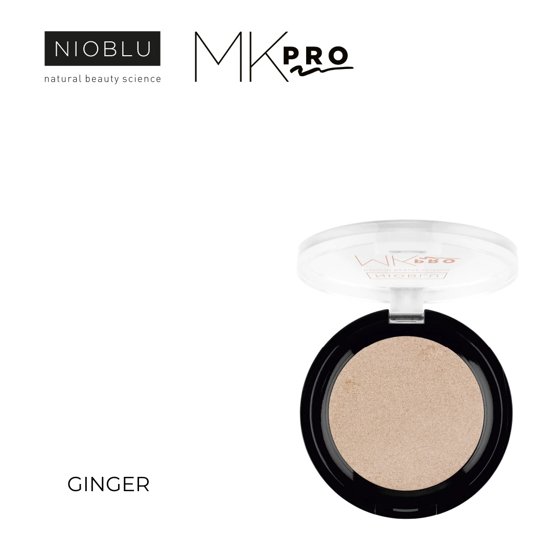 Nioblu Oogschaduw Ginger: Warme gemberkleur - Divae. Nioblu Oogschaduw in de warme kleur Ginger voor een stralende blik bij Divae in IJsselstein.