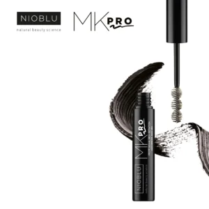 Nioblu Professionele High Definition Waterproof Mascara met precisieborsteltje voor gedefinieerde en ultrazwarte wimpers bij Divae IJsselstein.
