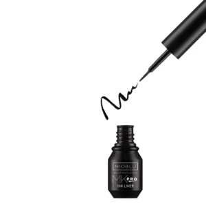 Nioblu Ink Liner, diepzwarte vloeibare eyeliner voor een nauwkeurige en strakke oogopslag bij Divae IJsselstein.