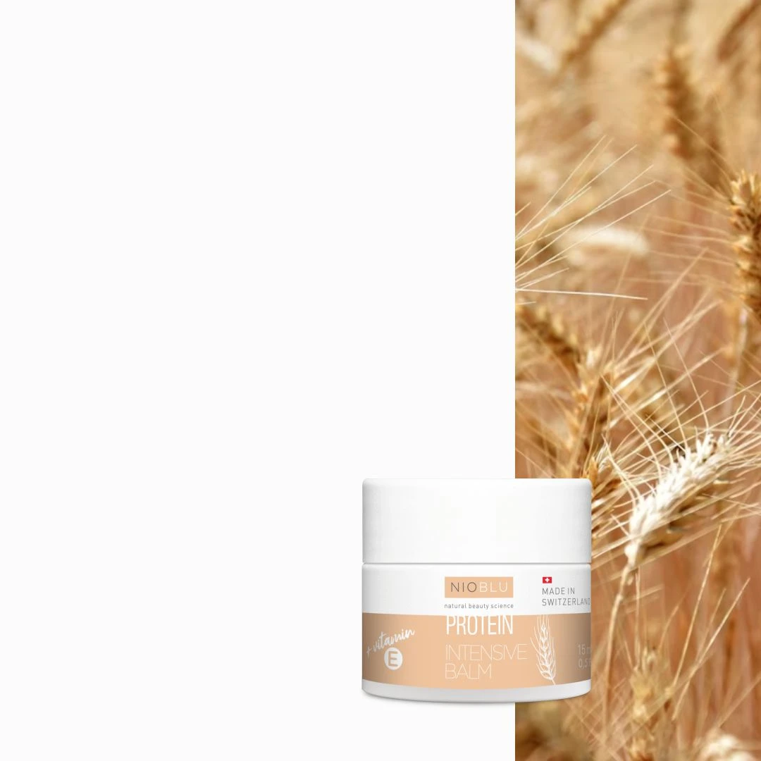 Nioblu Protein Intensive Balm voor hydratatie van lippen en droge huidzones bij Divae IJsselstein.