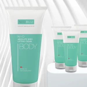 Nioblu Absolute Body Lifting Cream voor het verstevigen en liften van de lichaamshuid bij Divae IJsselstein.