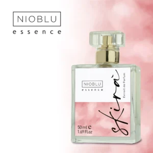 Nioblu Skira’ Extrait de Parfum met 30% geurconcentratie en bloemige noten van jasmijn en magnolia bij Divae.