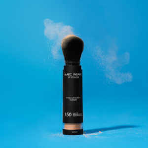 MARC INBANE Tinted SPF50 Powder minerale zonbescherming en refill verkrijgbaar bij Divae in IJsselstein.