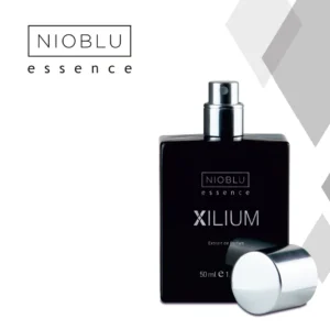 Nioblu Xilium Extrait de Parfum voor mannen met frisse citrusnoten en een warme basis van amber bij Divae IJsselstein.